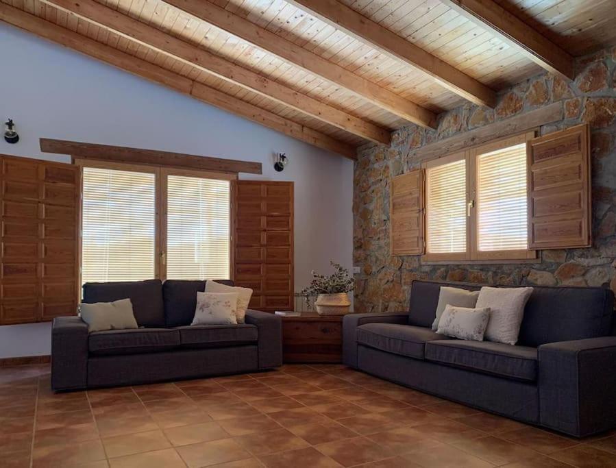 La Llobatera Casa Rural Les Coves de Vinroma Bagian luar foto
