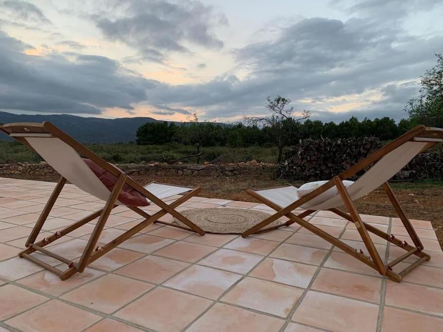 La Llobatera Casa Rural Les Coves de Vinroma Bagian luar foto